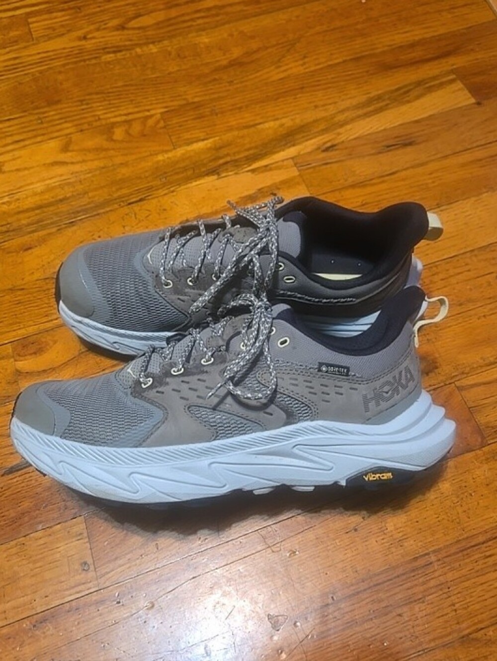 Hoka One One Anacapa 2 Hiking Sneaker Gortex Men’s Size 9.5 Olive Waterproof EUC